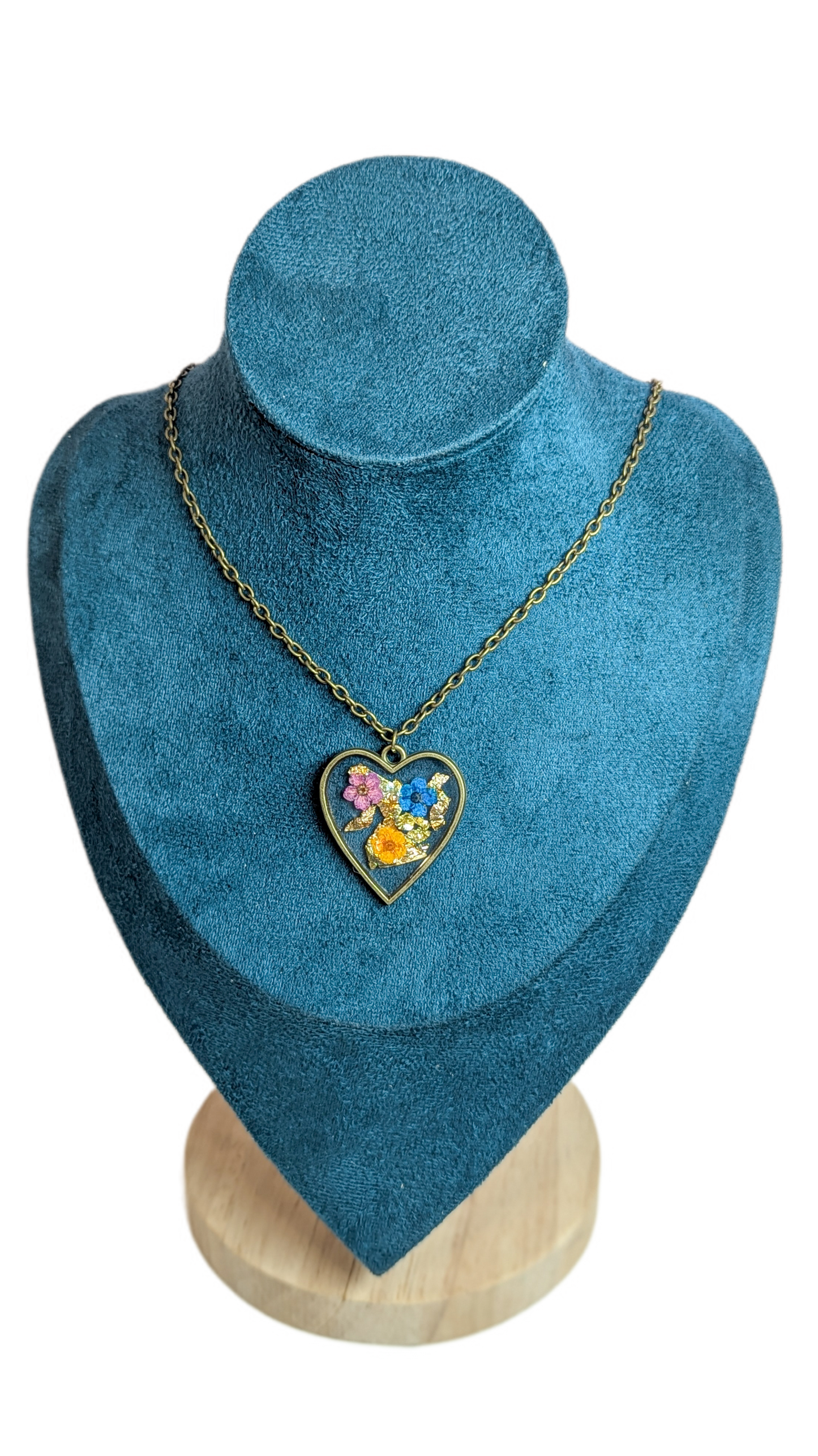 Collier Triolet de Myosotis