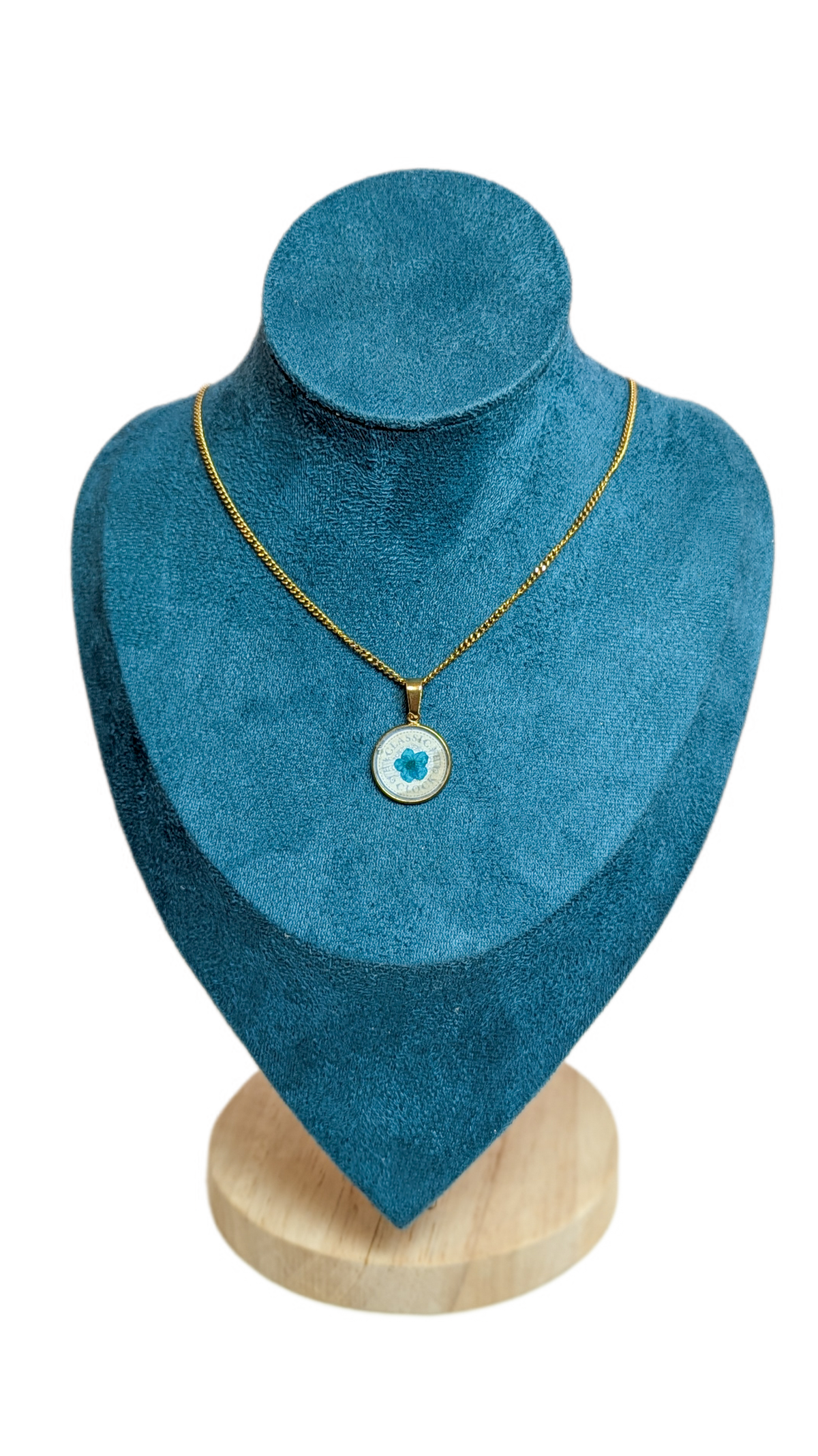 Collier Timbre Postal Contre L'oubli