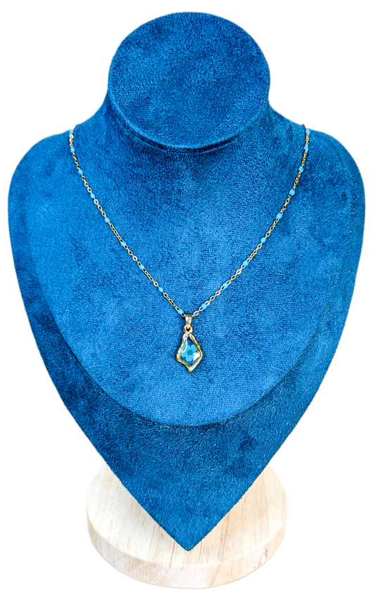 Collier Myosotis des lacs de montagne