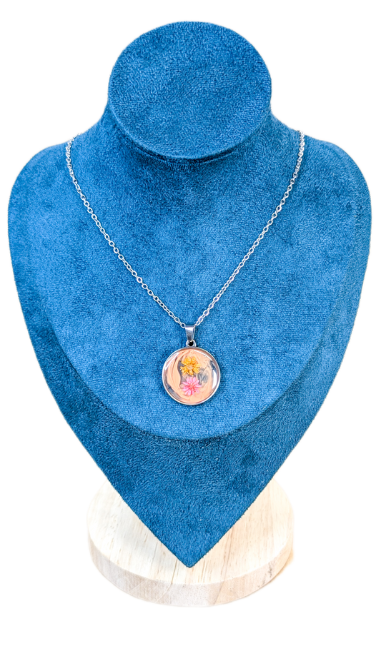 Collier Orange Framboise