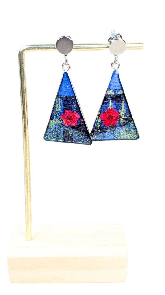 Boucles d'oreilles Ballade Nocturne Galante