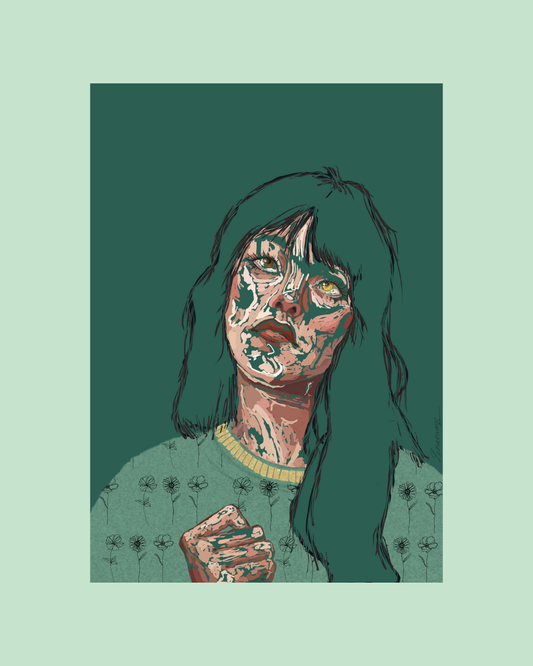 Illustration Un pull de Nöel Emeraude