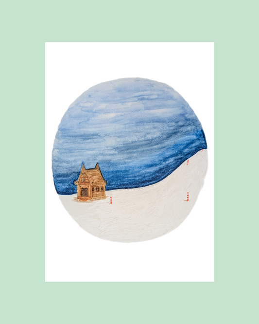 Illustration Un Hiver