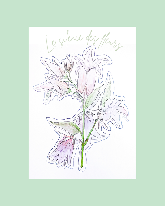 Illustration Le Silence des fleurs