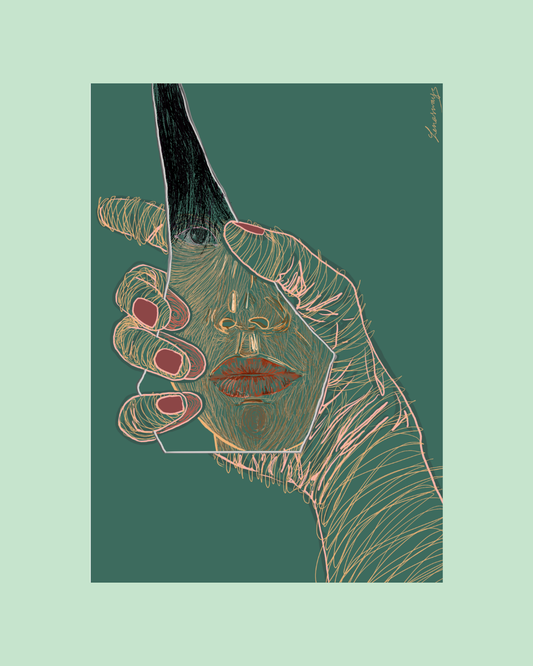 Illustration Fragment Vert