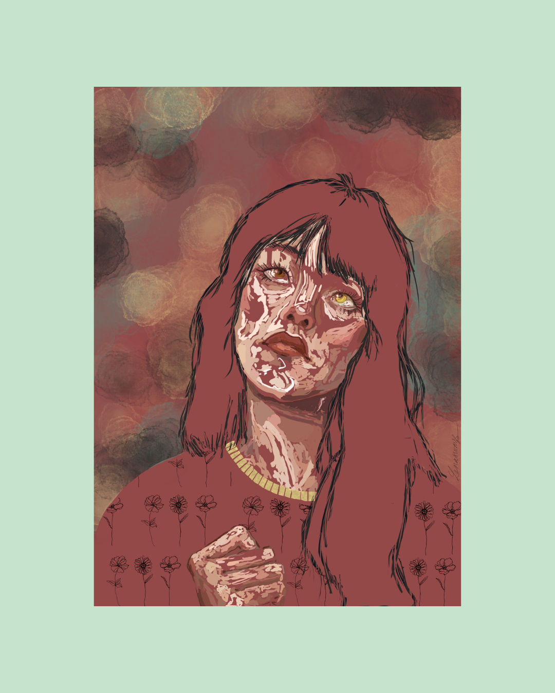 Illustration Party Time in Autumn
