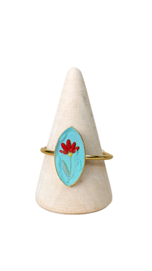 Bague Margueritte sur piscine