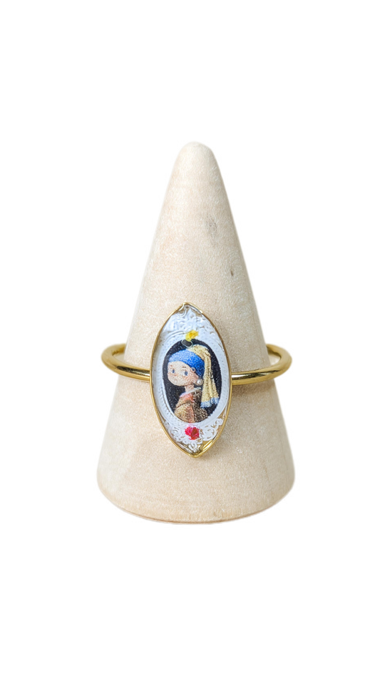 Bague La jeune fille à la bille
