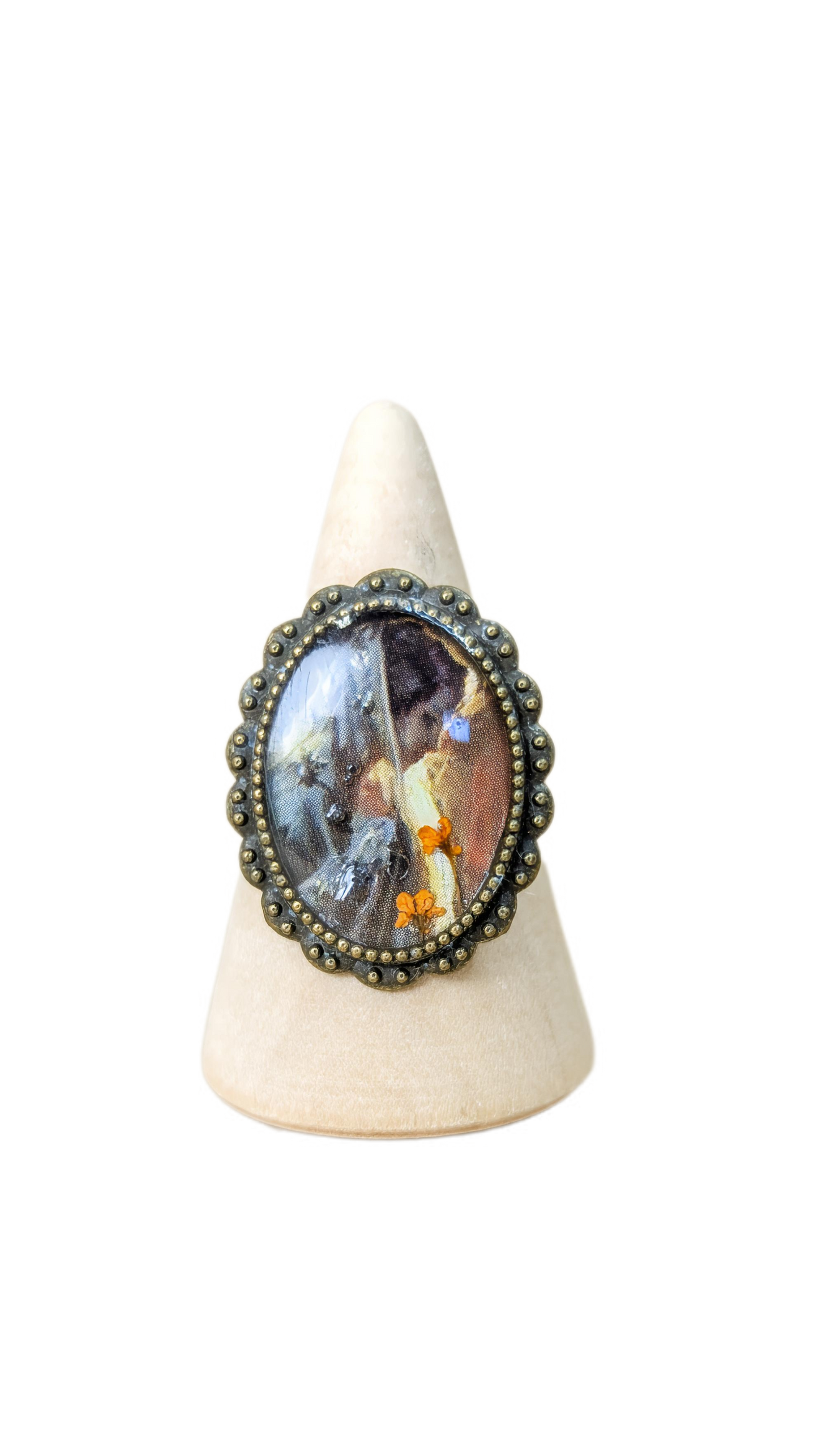 Bague Douceur drappée