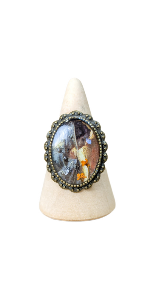 Bague Douceur drappée