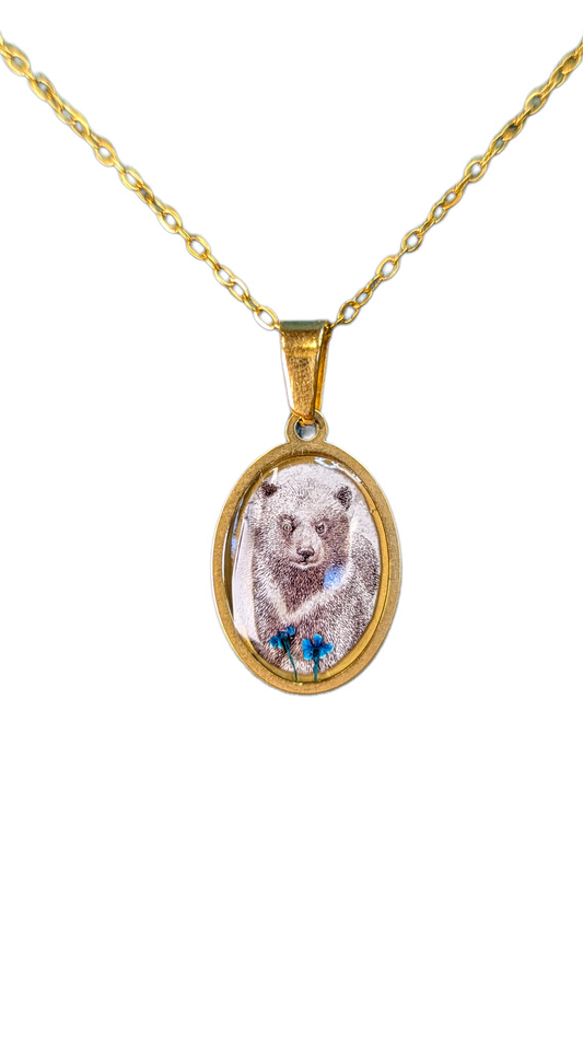 Collier Ours Totem