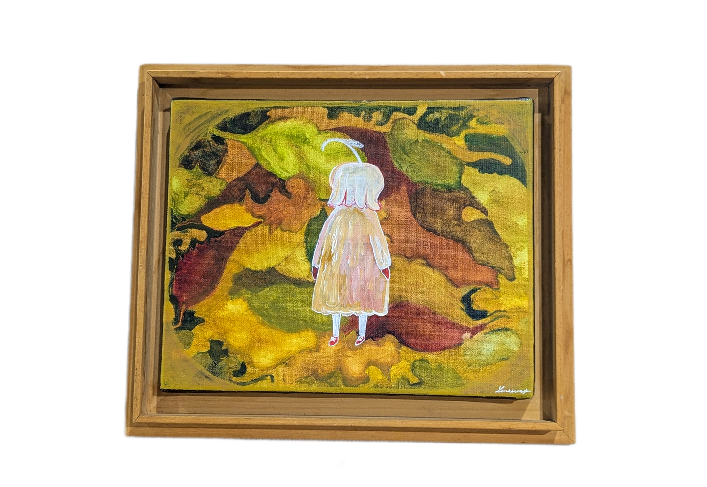 Tableau Une clochette d’automne est devenue grande