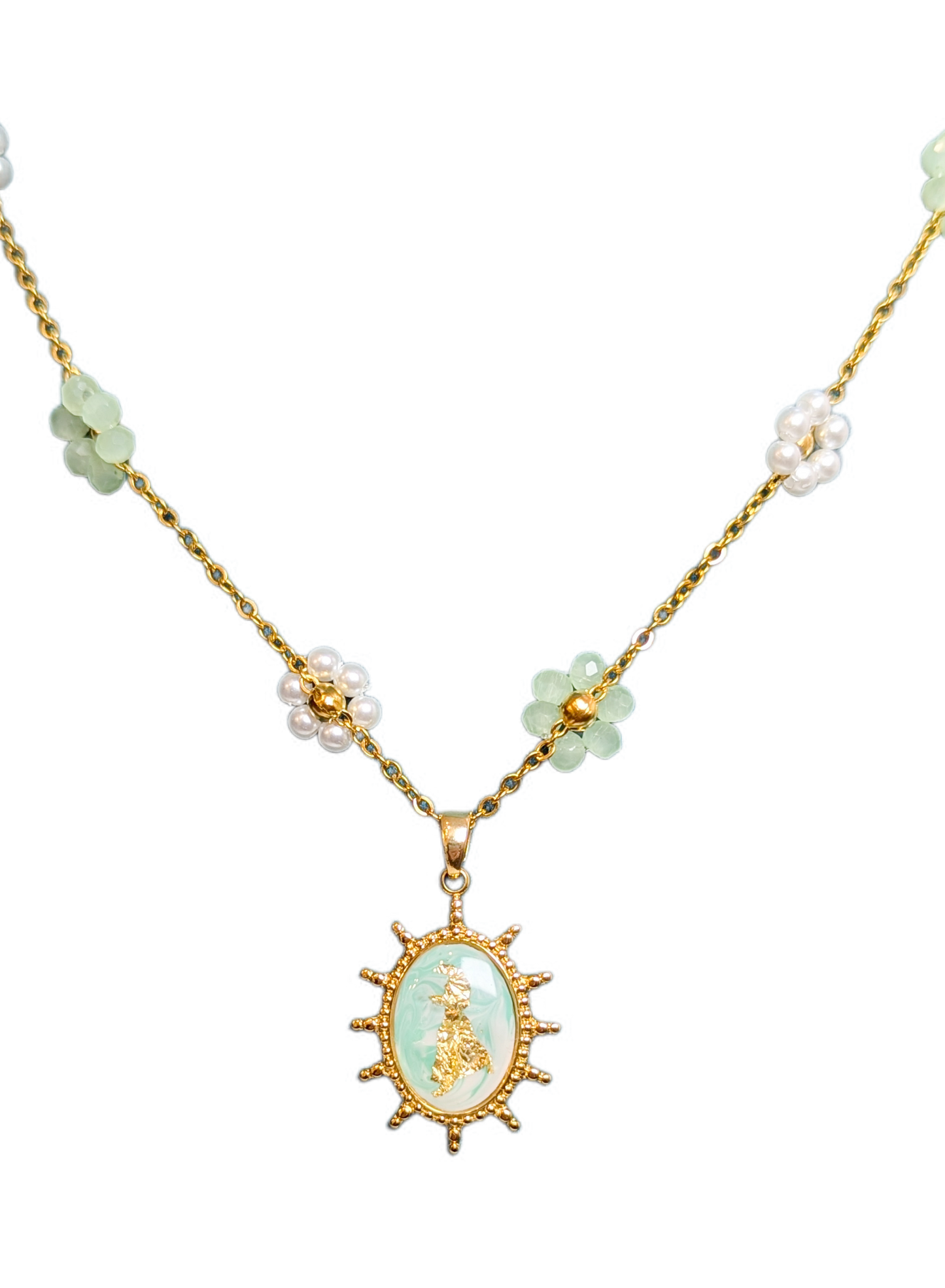 Collier Joyaux des nuages du ciel Inka