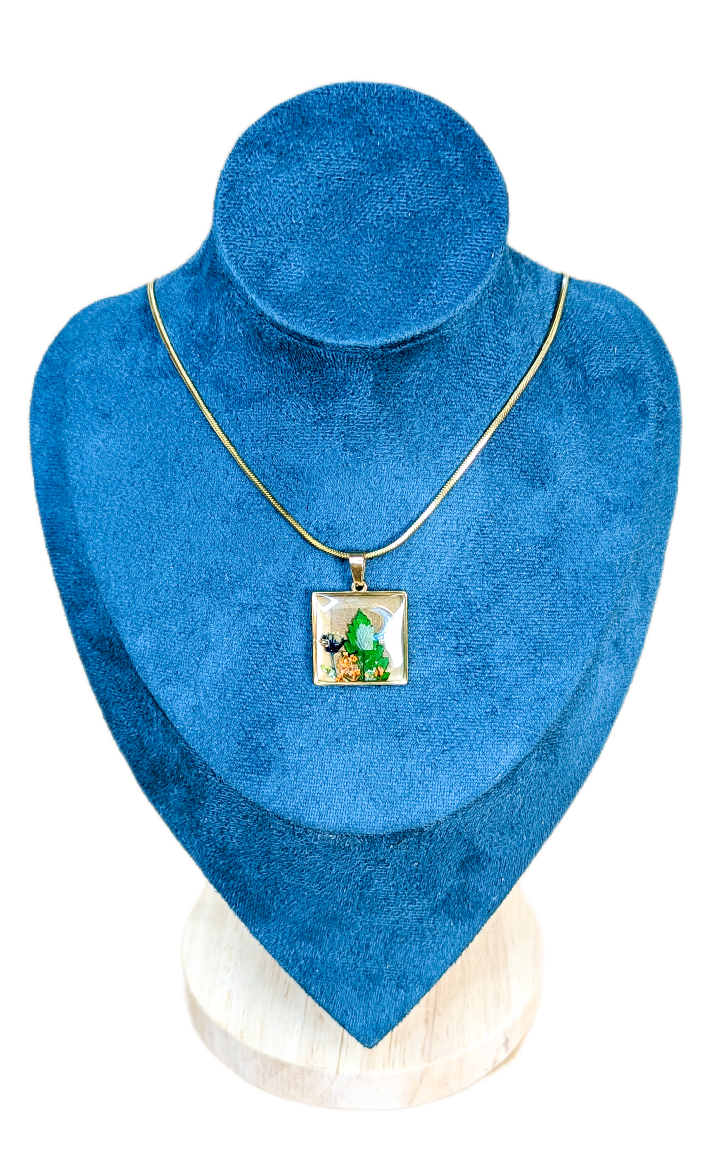 Collier Paysage Sage Nuit