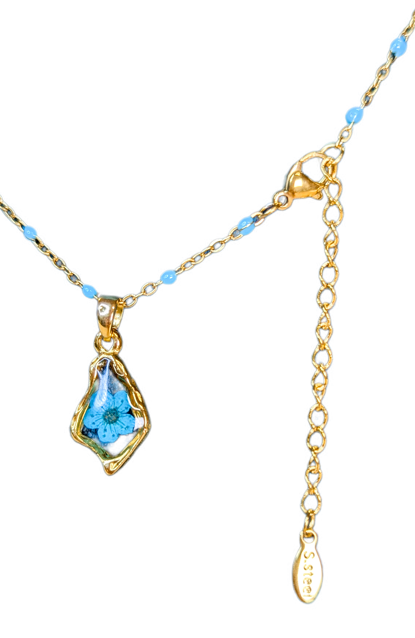 Collier Myosotis des lacs de montagne