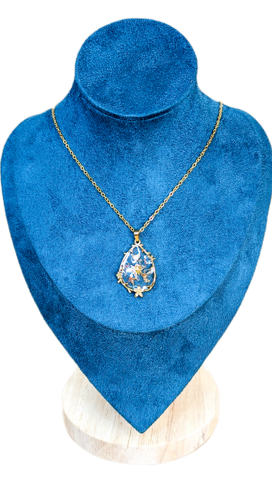Collier Parsemer des éclats du soleil couchant