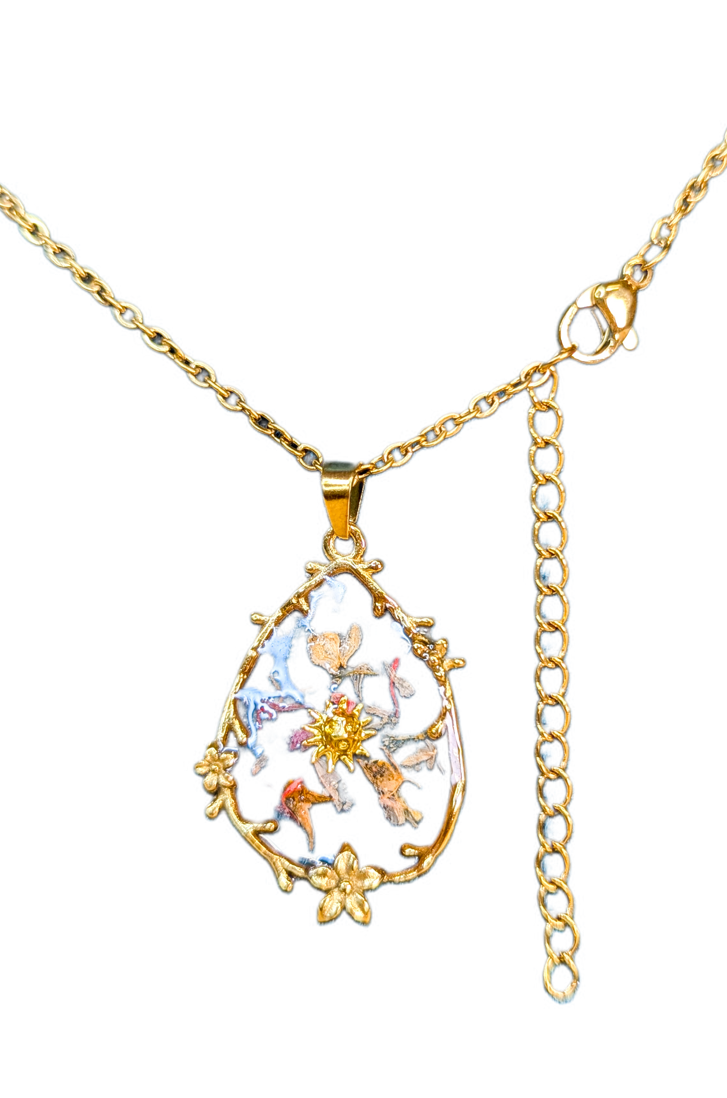Collier Parsemer des éclats du soleil couchant