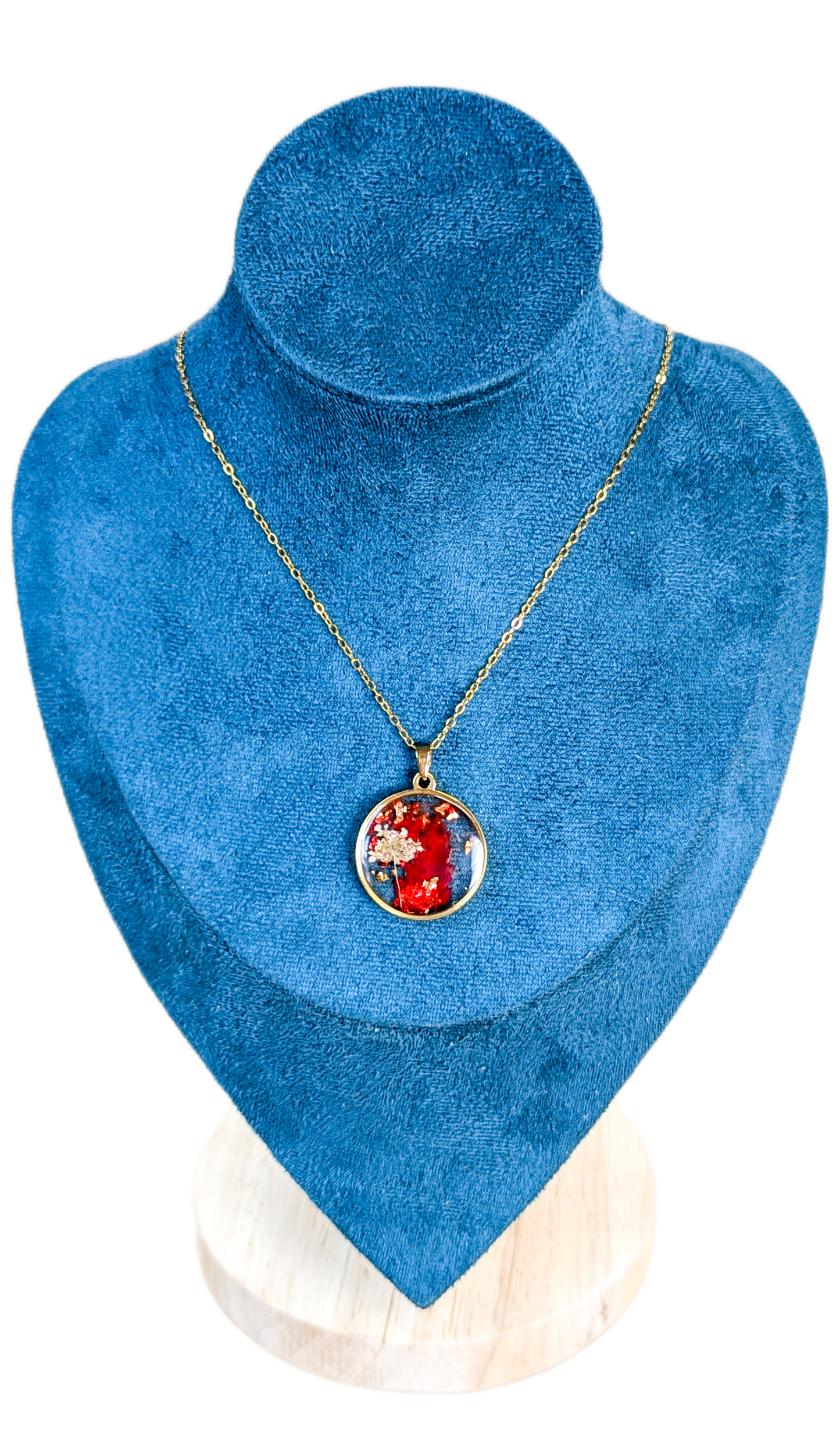 Collier Forêt Rouge