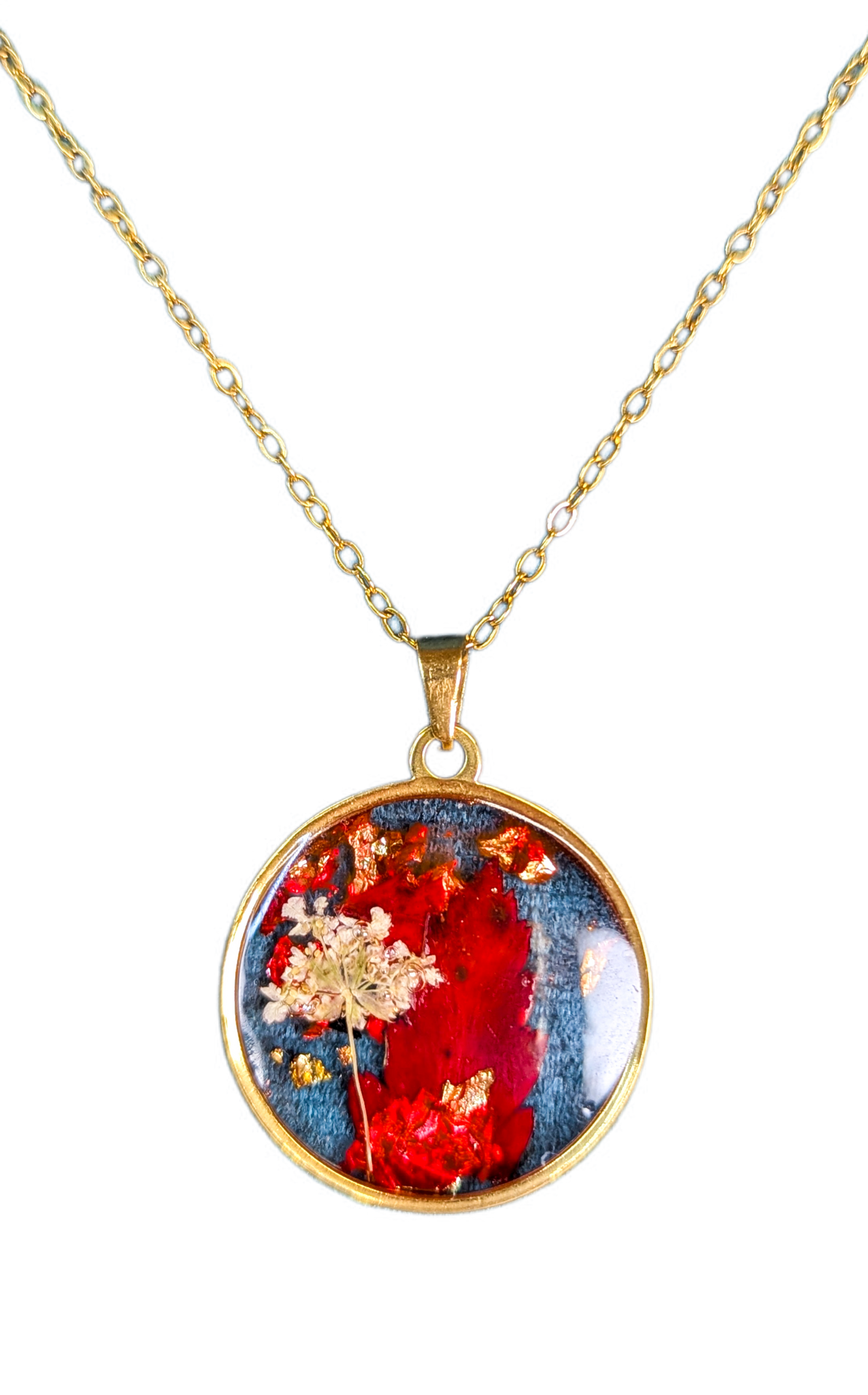 Collier Forêt Rouge