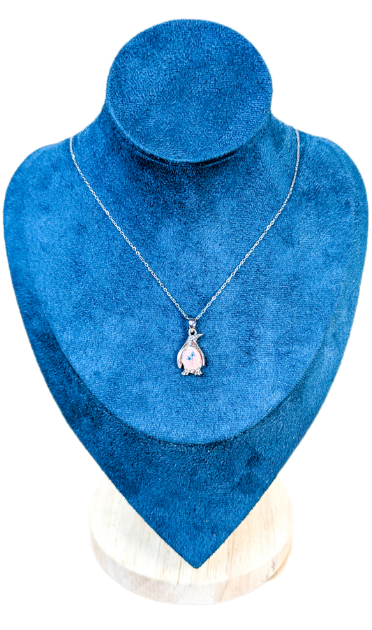 Collier Au centre de l'amour et aux pôles de mes doutes