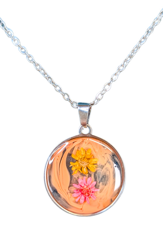 Collier Orange Framboise