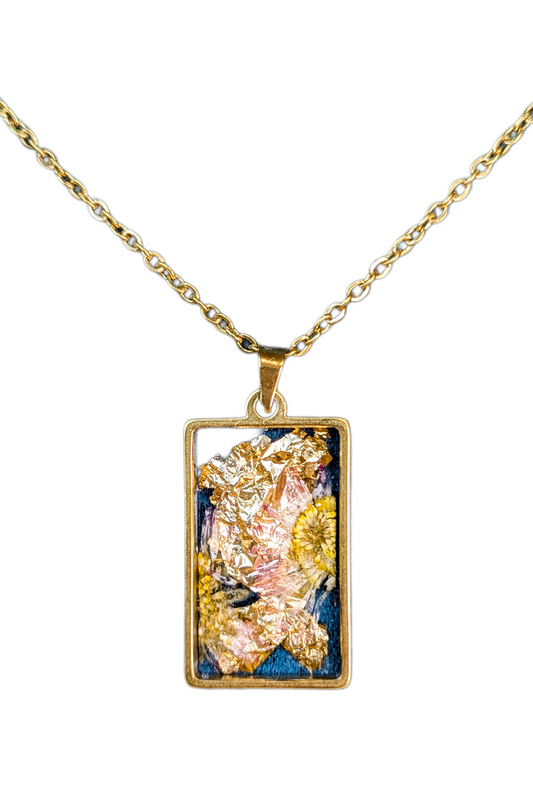 Collier Formol Formel des Marguerites Sauvages