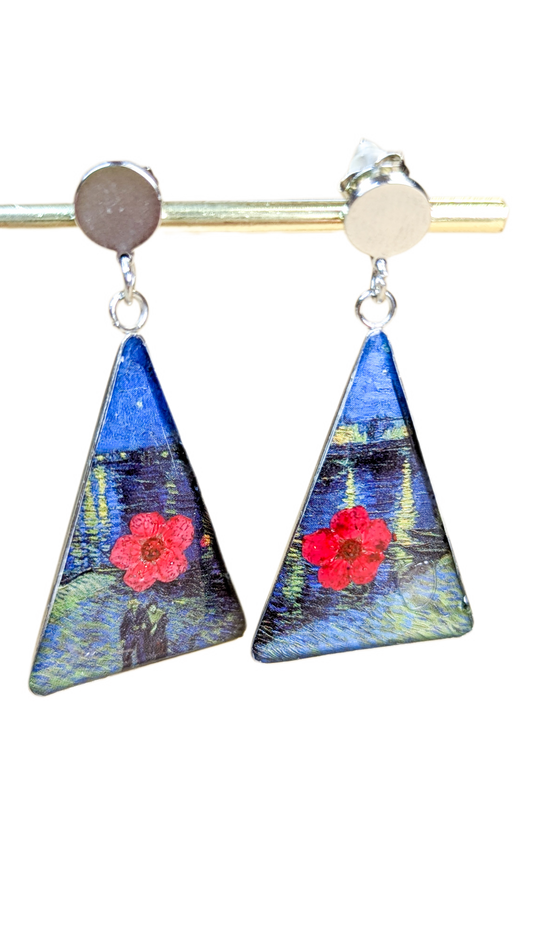 Boucles d'oreilles Ballade Nocturne Galante
