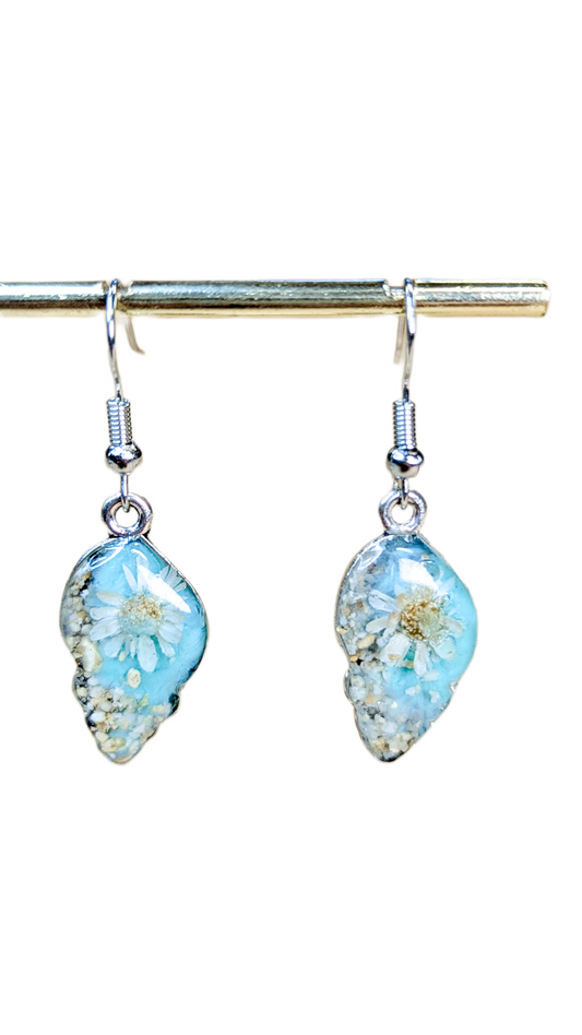 Boucles d'oreilles Écrin d'Océan