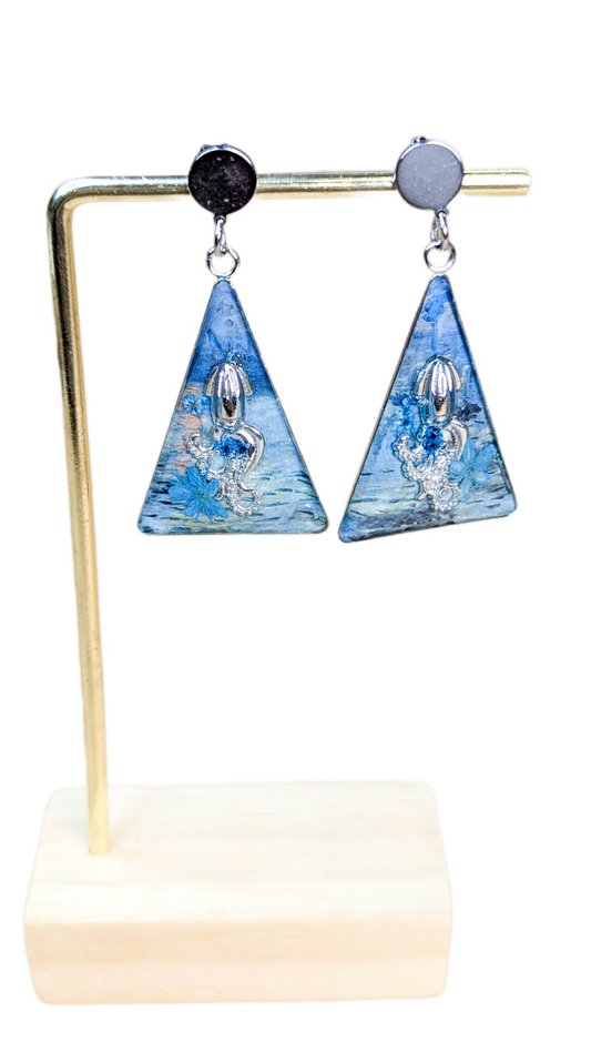 Boucles d'oreilles Océan Soleil Couchant