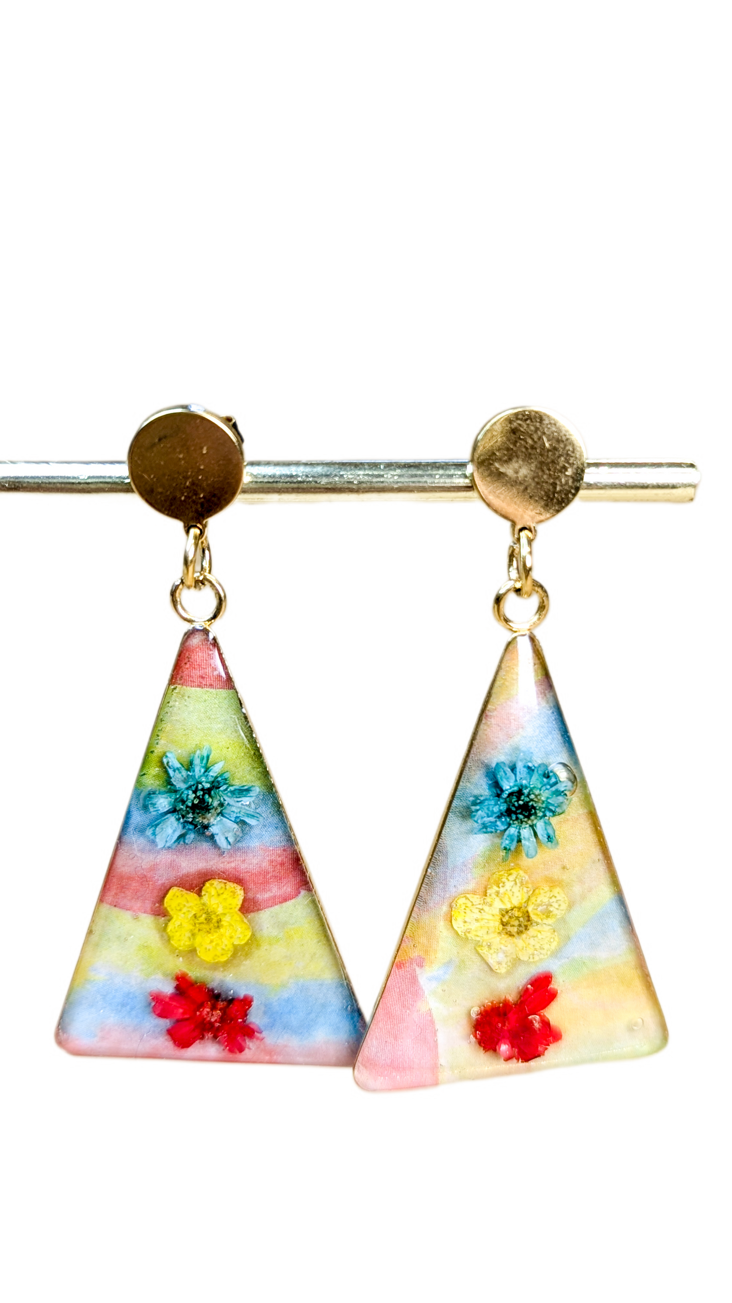 Boucles d'oreilles Journée au Cirque de la couleur