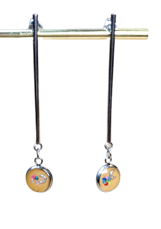 Boucles d'oreilles Allongées sur la Dune
