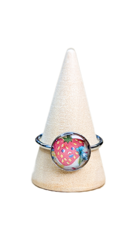 Bague Mister Strawberry Sourit