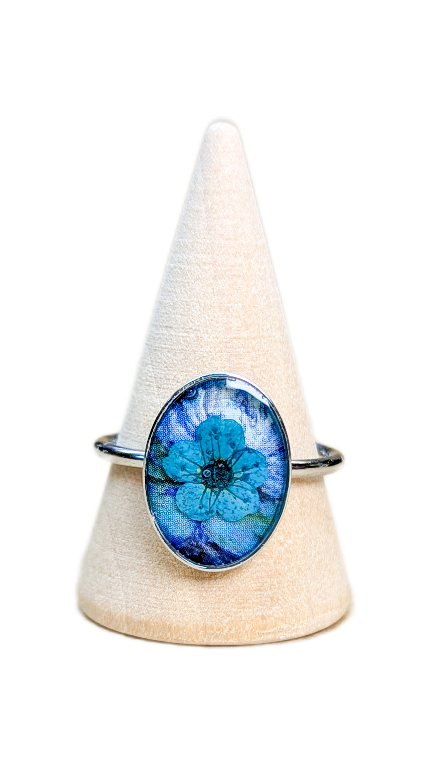 Bague Iris de Myosotis