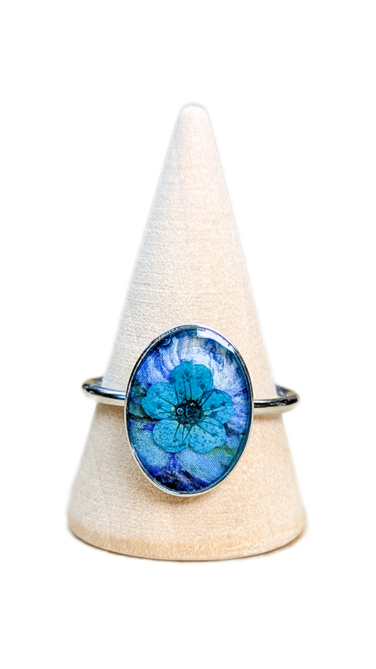 Bague Iris de Myosotis