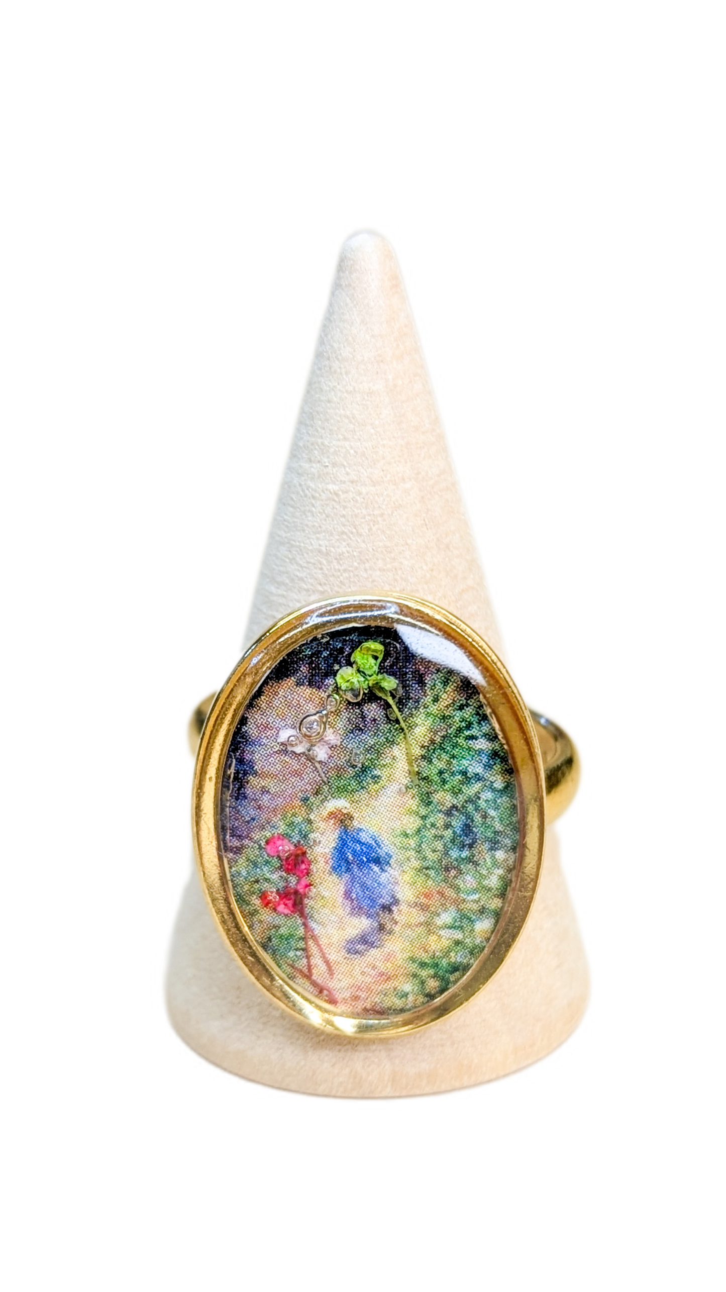 Bague Balade en chemin Fleuri