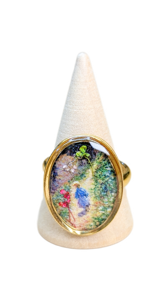 Bague Balade en chemin Fleuri