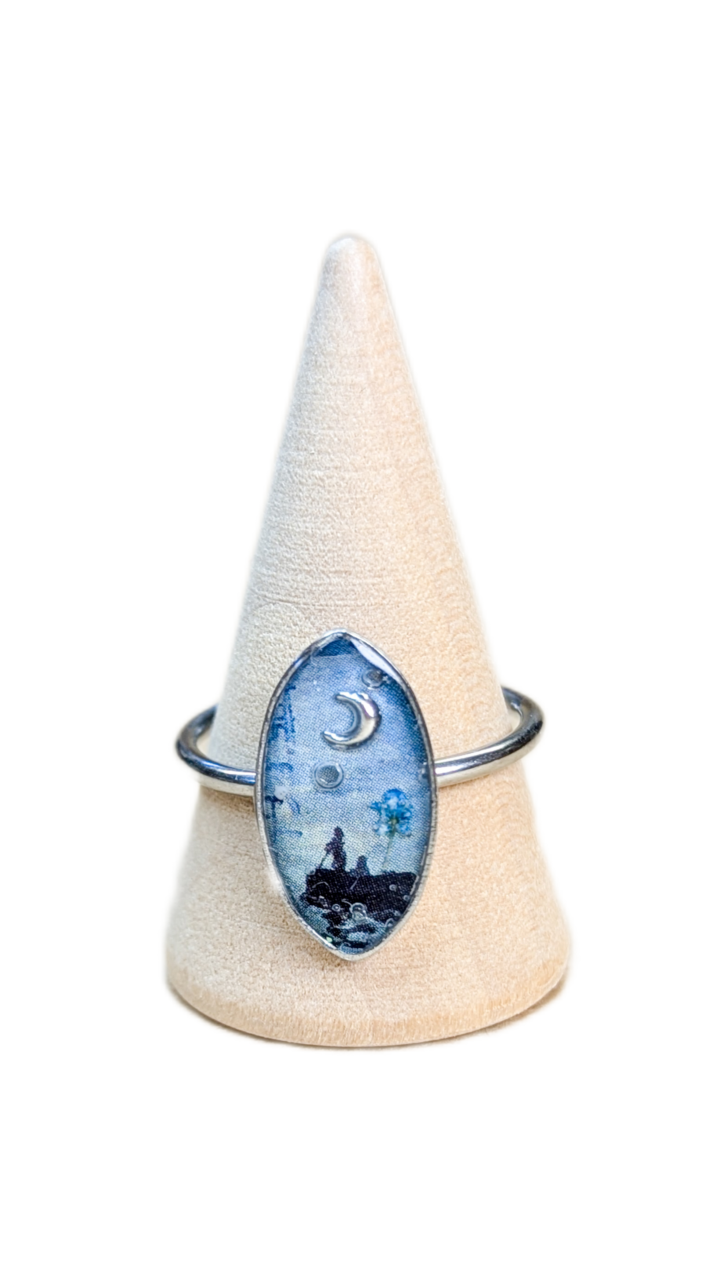 Bague Barque Lunaire