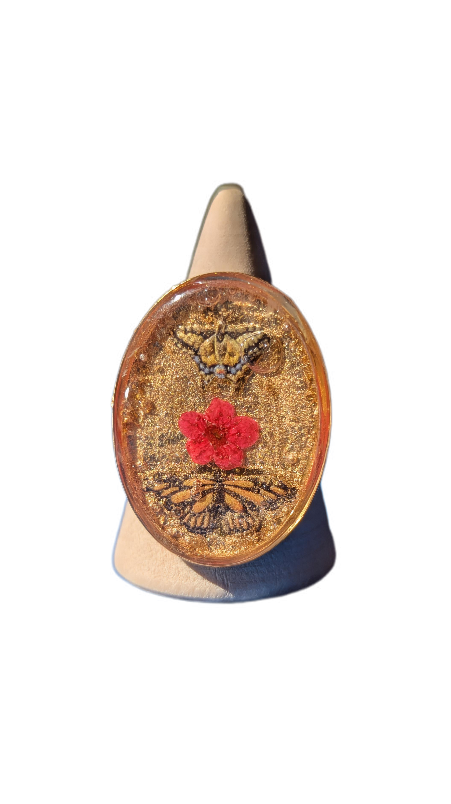 Bague Papillonement