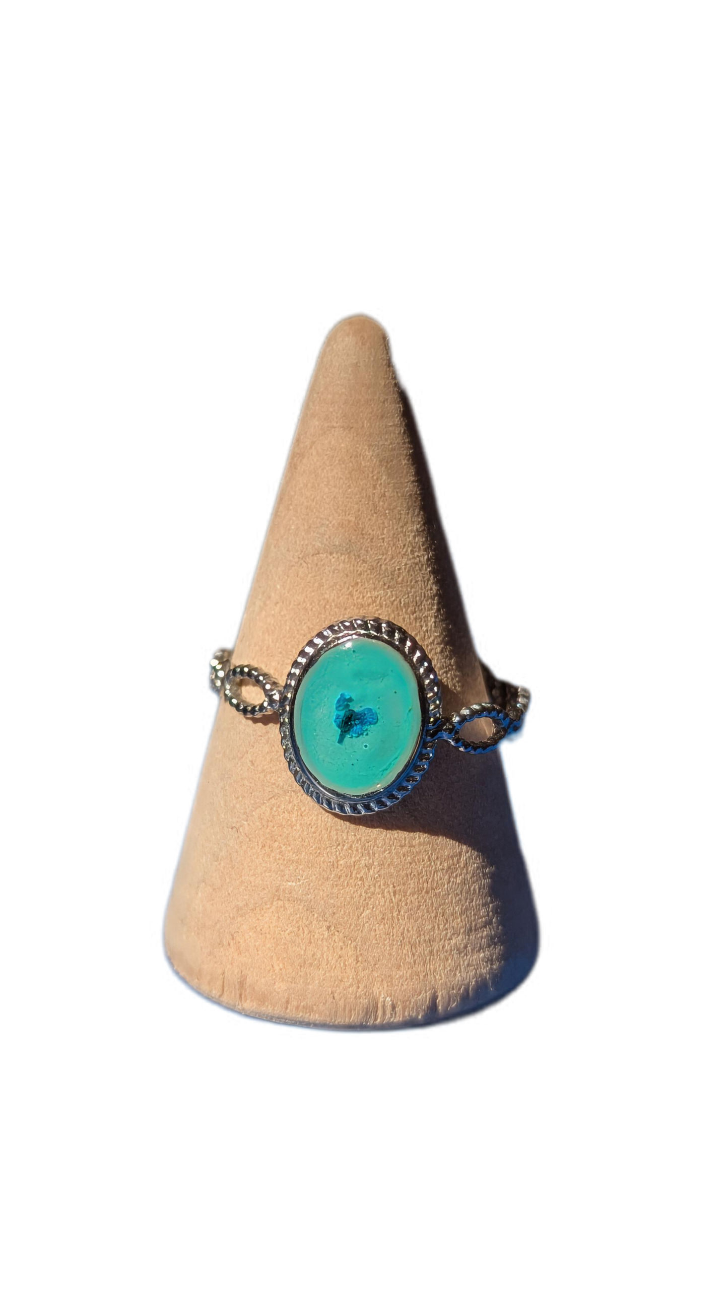 Bague Fleur dans la piscine