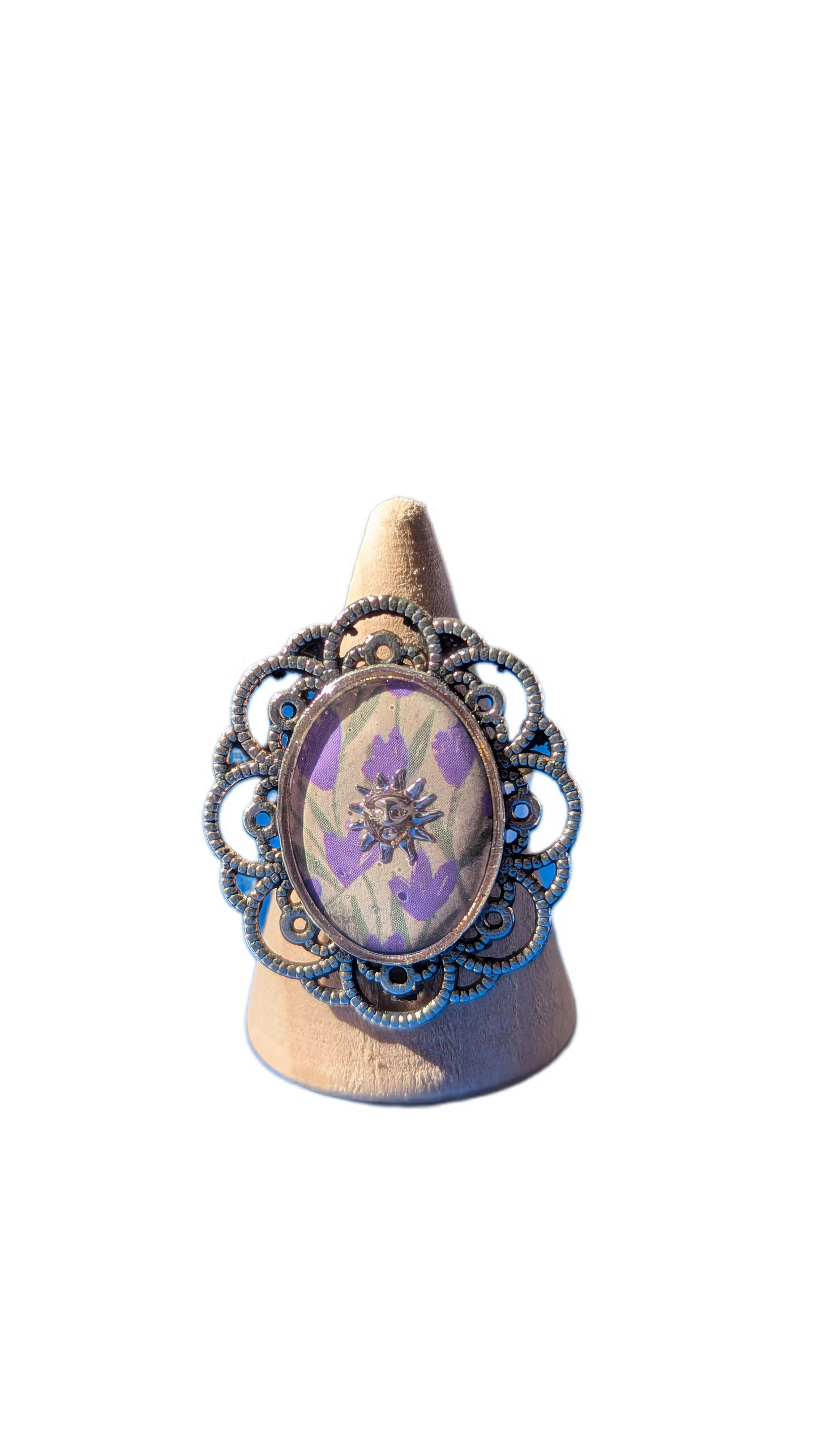 Bague Rayons de Soleil dans les Tulipes 🌷