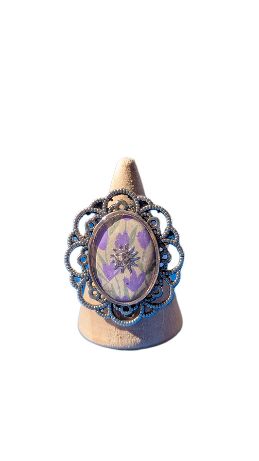 Bague Rayons de Soleil dans les Tulipes 🌷